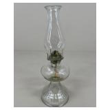 Glass Hurricane Oil Lamp