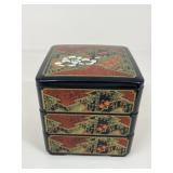Lacquer 3 Tier Jubako Box
