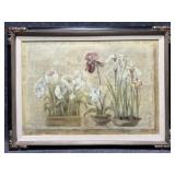"Asian Floral" Print on Canvas by Cheri Blum