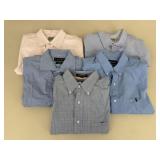 Sz L Cinch/Ralph Lauren+ Menï¿½s Shirts|5 pc