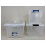Greenmade/Sterilite+ Storage Bins|3 pc