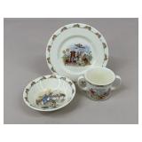 Royal Doulton "Bunnykins" Dishes / 3 pc