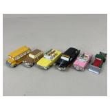 Dept 56 Ceramic Village Cars / 6 pc