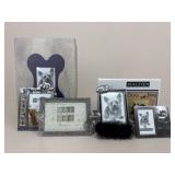 Dog-Themed Photo Storage Box & Picture Frames|6 pc
