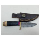 Custom Fixed Blade Knife w/ Sheath