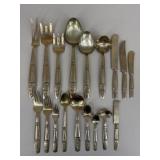 Siam Brass & Bronze Flatware|106 pc