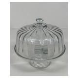 Glass Cake Stand w/ Cover