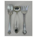 Sterling Silver Flatware / 3 pc