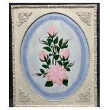 Original Floral Painting Signed Alvin