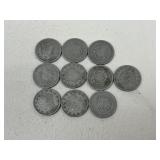 Liberty V Nickels / 10 pc