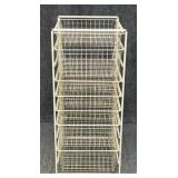 Elfa 7 Drawer Storage Tower