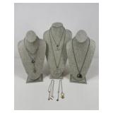 Betsey Johnson Necklaces / 6 pc