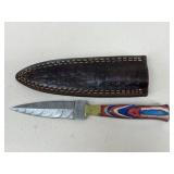 Custom Dagger Boot Knife w/ Sheath