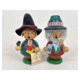 Holzkunst Christian Ulbricht Incense Burners|2 pc