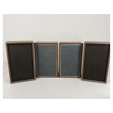 Vintage Cabinet Speakers / 4 pc