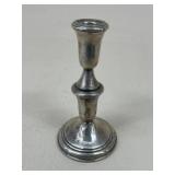 Garden Silversmith Weighted Sterling Candle Stick
