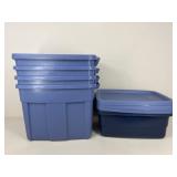 Rubbermaid Containers / 5 pc