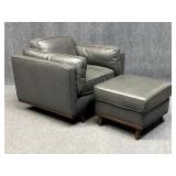 Dolce Sofa Operations Chair w / Ottoman