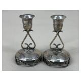 Sterling Silver Candleholder By Sciarrrotta