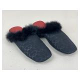 Sz 8 Womenï¿½s Coach Slippers