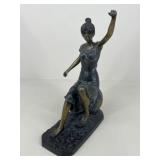 Maitland-Smith Bronze Women Statue