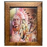 3D Lenticular Native American Scenes