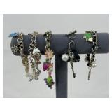 Betsey Johnson Bracelets / 5 pc