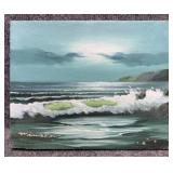 Original Painting on Canvas Signed Winslow