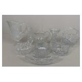 Assorted Crystal Bowls/Pitchers/Vases|9 pc