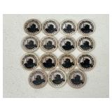 The Little Brewery In Shiner Wooden Coins / 15pc