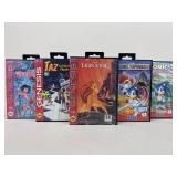 Vintage Sega Genesis Games|5 pc
