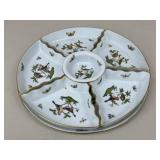 Herend Hvngary Handpainted Serving Set