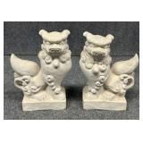 Concrete Foo Dog Statues