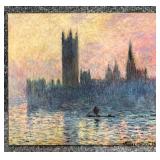 Claude Monet Print on Panel