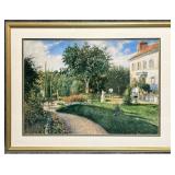 "Garden of Les Mathurins at Pontoise" Print