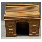 Oak Roll Top Desk