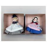 Madame Alexander International Dolls|2 pc