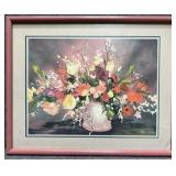 Floral Still Life Print by Laurie Erickson
