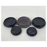 Wooden Pedestals/ 5 pc