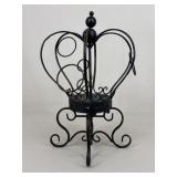 Metal Crown Shaped Wine Bottle Holder