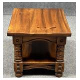 Wood Side Table