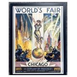1933 Chicago World's Fair Reproduction Print