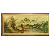 'High Glory' Panoramic Landscape Print by G.