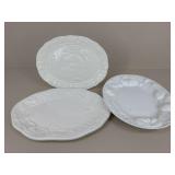 I Patrizi+ Ceramic Serving Platters / 3 pc