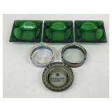 Assorted Ash Trays / 6 pc