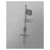 Sterling Silver Cross Charms / 2 pc