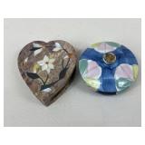 Ceramic & Stone Trinket Boxes