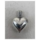 Sterling Silver Heart Charm