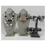 Beaded Bracelets & Necklaces / 16 pc