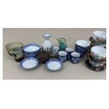 Ceramic Tea & Sake Dish-Ware / 29 pc
